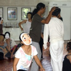 Contemporary Mask Workshop by Agung Gunawan