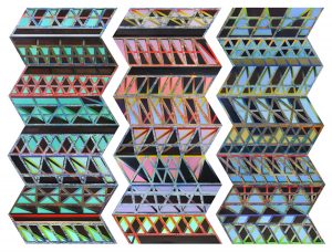 Highway Heat, 2016, 208x288cm, oil and enamel on board