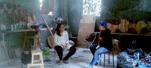 Rimbun Dahan resident artists Martha Soemantri and Anniketyni Madian