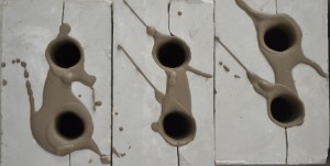 Working on ceramic