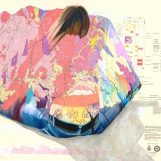 Piece, 2012, Pastel on paper, 98x65 cm