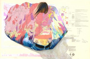 Piece, 2012, Pastel on paper, 98x65 cm
