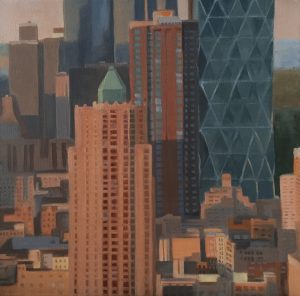 New York Apartment with a view copy by Sabine Reindel