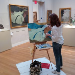 Sabine painting at the New York Met Museum