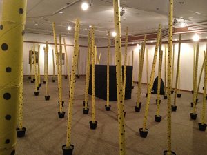 Growing Up, installation and performance, 2014