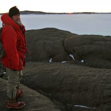 Portrait of Stephen Eastaugh in Antarctica