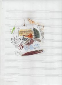 Visual score by MIchel Lambert