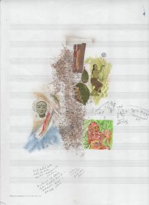 Visual score by MIchel Lambert